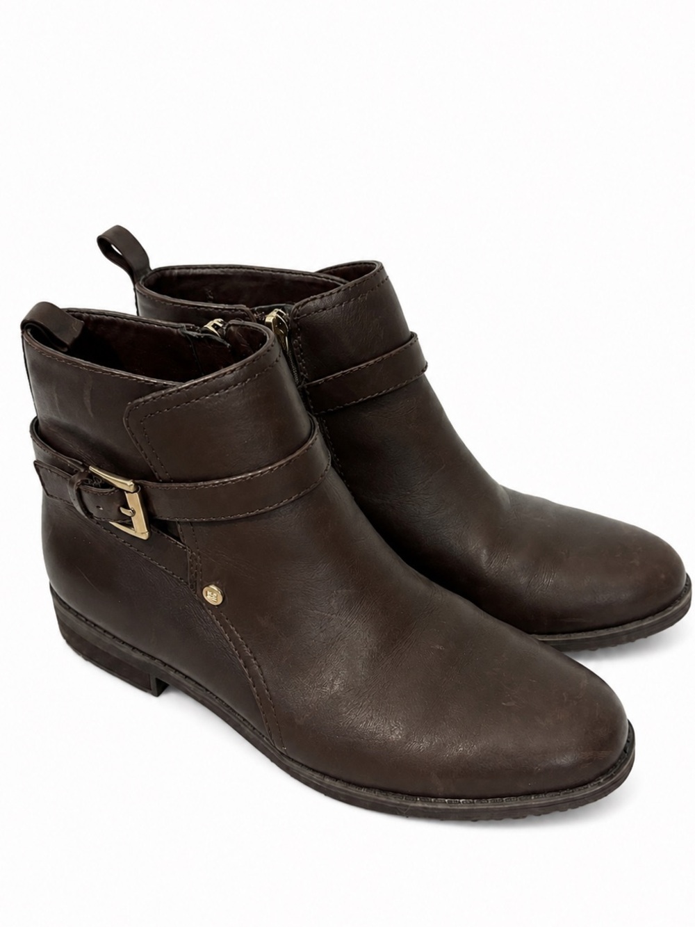 Tommy Hilfiger Brown Ankle Boots Women’s 6M Jodhpur Riding Booties